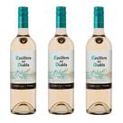 Vinho Branco Meio Seco Casillero del Diablo Belight Sauvignon Blanc Garrafa 750ml com 3 unidades