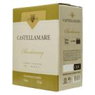 Vinho Branco Seco Chardonnay Bag in Box Castellamare 3L