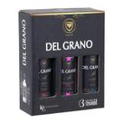 Vinho brasil kit del grano gold 3x250ml