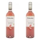 Vinho chilano rosé meio seco 750 ml 2 un