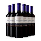 Vinho Concha y Toro Reservado Malbec - Kit 6 Garrafas de 750ml de Vinho Concha y Toro Malbec