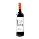 Vinho demi-sec i heart merlot tinto 750ml