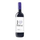 Vinho demi-sec i heart shiraz tinto 750ml