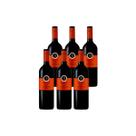 Vinho italiano piccini toscana rosso 750ml tinto kit c/ 6