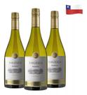 Vinho Leon Tarapaca chardonnay 750ml com 3 unidades