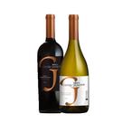 Vinho Miolo Cuvee Giuseppe Cabernet/Merlot & Chardonnay 2x750ml