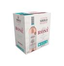 Vinho miolo seleção cab sauv e tempr rosé bag in box 3lts