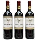 Vinho Montes Alpha Merlot Kit Com 3 Garrafas Oferta