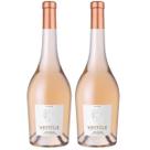Vinho Rose Seco França Mediterrane IGP Vestige 750ml Kit 2un