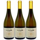 Vinho Sem Álcool Branco Seco Chardonnay Vinoh OAK - 750mL - Nacional - 03 un