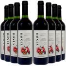 Vinho Sem Álcool Tinto Seco Cabernet Vinoh Select - 750mL - Nacional - 08 unidades Vinho Sem Álcool Tinto Seco Cabernet Vinoh Select - 750mL - Nacional - 08 unidades