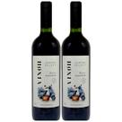 Vinho Sem Álcool Tinto Seco Merlot Vinoh Select - 750mL - Nacional - 02 unidades