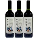 Vinho Sem Álcool Tinto Seco Merlot Vinoh Select - 750mL - Nacional - 03 unidades Vinho Sem Álcool Tinto Seco Merlot Vinoh Select - 750mL - Nacional - 03 unidades
