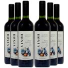 Vinho Sem Álcool Tinto Seco Merlot Vinoh Select - 750mL - Nacional - 06 unidades