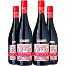 Vinho Tinto Albert Bichot C'est La Vie 750ml Kit 4 Garrafas