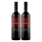 Vinho Tinto Brasileiro Tradição Bordô Suave 2 Garrafas 750ml