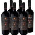 Vinho Tinto Cabernet Merlot Casa Perini 750ml Caixa Kit 6un