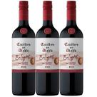 Vinho Tinto Casillero Del Diablo Belight Red 750ml Kit Com 3