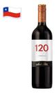 Vinho Tinto Chileno 120 Carmenere 750ml -Reserva Especial