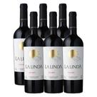 Vinho Tinto La Linda Malbec Argentino 750ml Kit 6 Unidades