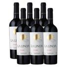 Vinho Tinto La Linda Malbec Argentino 750ml Kit 6 Unidades