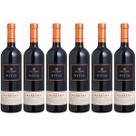 Vinho Tinto Seco Barbera Vitis Casa Perini 750ml Kit 6un