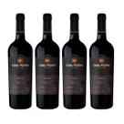 Vinho Tinto Seco Casa Perini Merlot 750ml Kit Caixa 4un