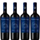 Vinho Tinto Seco Chileno Carmenere Pichilemu 750ml Kit 4un