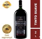 Vinho Tinto Suave de mesa Seleção Pérgola Garrafa 2L O mais vendido do Brasil