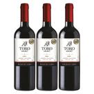 Vinho Toro Negro Cabernet Sauvignon - Valle Central Chile - Kit 3 Garrafas de 750ml