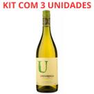 Vinho u undurraga valle central chardonnay 750ml bco kit c/3