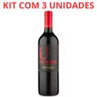 Vinho u undurraga valle central red blend 750ml tto kit c/3