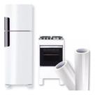 Vinil Adesivo Branco Envelopa Geladeira Fogão 5m x 50cm