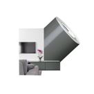 vinil adesivo envelopamento 1Mx50cm Cinza Escuro Adherent Contact