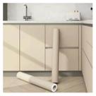 Vinil Adesivo Laca Off White Bege Envelopar Móveis 2m x 50cm Vinil Adesivo Laca Off White Bege Envelopar Móveis 2m x 50cm