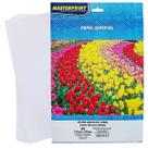Vinil Adesivo Laser Branco Matte Fosco A4 135g À Prova D'Água Filme Adesivo para Impressora Laser 10 Folhas Masterprint