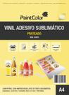 Vinil Adesivo Sublimático Prateado A4 100 Folhas