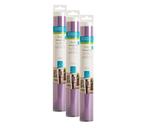 Vinil Cricut Premium Permanent Light Purple, pacote com 3 unidades de 12 x 48 polegadas