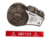 Vinil Label Brady Authentic (M21-500-595-RD) para todos os climas