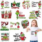 Vinil para Transferência Térmica - Tema Natal Grinch Sumelay - Para Camisetas