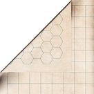 Vinil RPG Megamat Chessex Megamat 88 cm x 122 cm com quadrados e hexágonos