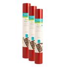 Vinilo Removible Cricut Color Rojo Cardenal Pack de 3 Rollos de 1.2 m