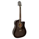 Violao Aço Eletrico Giannini Gf1d Tbk Translucent Black