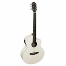Violão Aço Eletroacústico Giannini Acoustik GJM CEQ Satin Wh