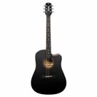 Violão AÇO Eletroacústico Performance GDC-1 CEQ Color TOP BLACK (CTBK)