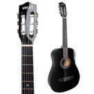 Violão Acústico 38c-nta 38'' Clássico Madeira Tília 6 Cordas De Aço - Preto