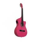Violão acústico Auburn AUBVO626BMS para destros rosa verniz