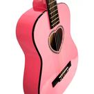 Violao acustico nylon 34 pink heart myth mt34n