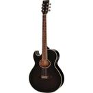 Violão Canhoto Elétrico Eagle GL36 EQ Cutway Preto Brilhante