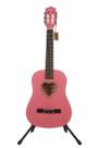 Violão Clássico Infantil 1/2 da Austin 941SPK Para Destros Rosa Pink